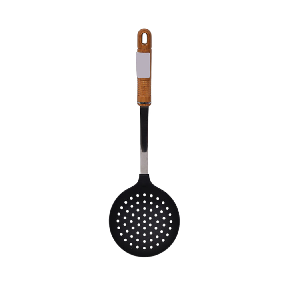 SKIMMER NON STICK WOODEN HANDLE BSC034P001 Default Title - MamasJan Crockery