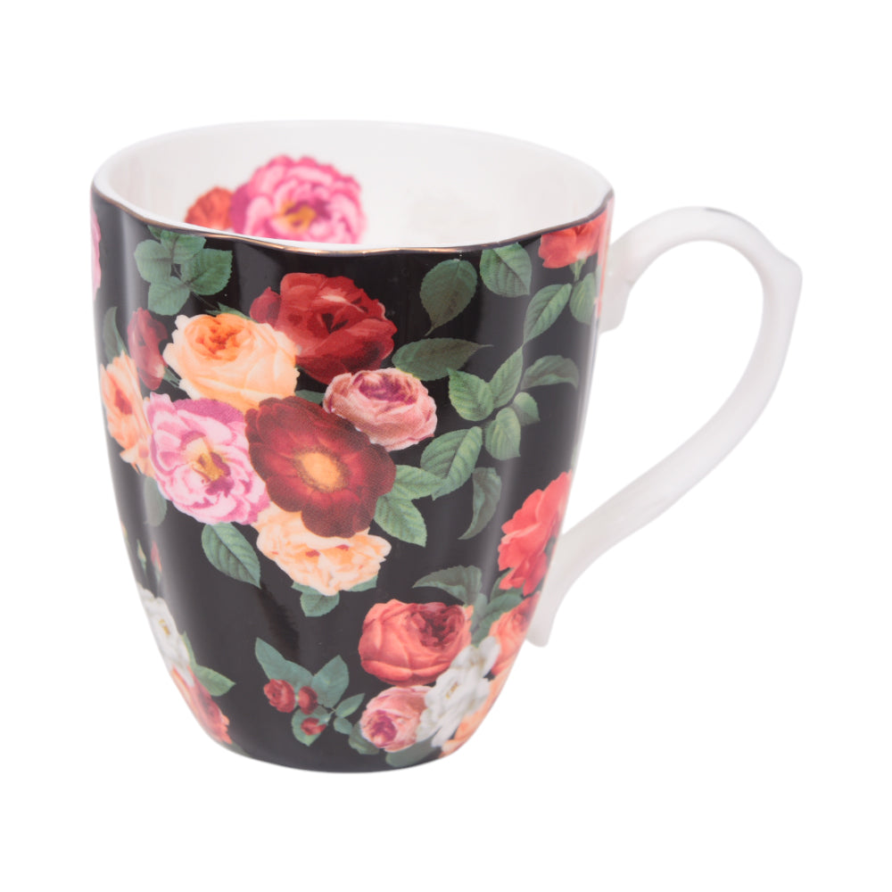 MUG BONE CHINA BLUE BIRD AF007 Default Title - MamasJan Crockery