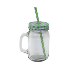 MUG WITH STRAW IR BB4 Default Title - MamasJan Crockery