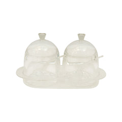 JAM POT SET 2PC ACRYLIC IR F1950 Default Title - MamasJan Crockery