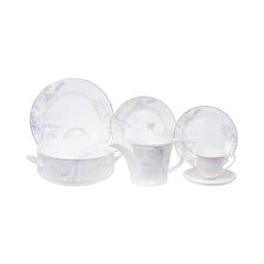 DINNER SET 71PC BONE CHINA SSW-12 Default Title - MamasJan Crockery