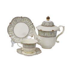 TEA SET 31PC PORCELAIN KY7953 MS Default Title - MamasJan Crockery