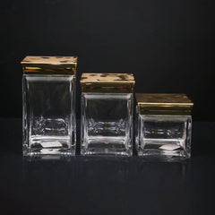 JAR SET 3PC ACRYLIC 4531G Default Title - MamasJan Crockery