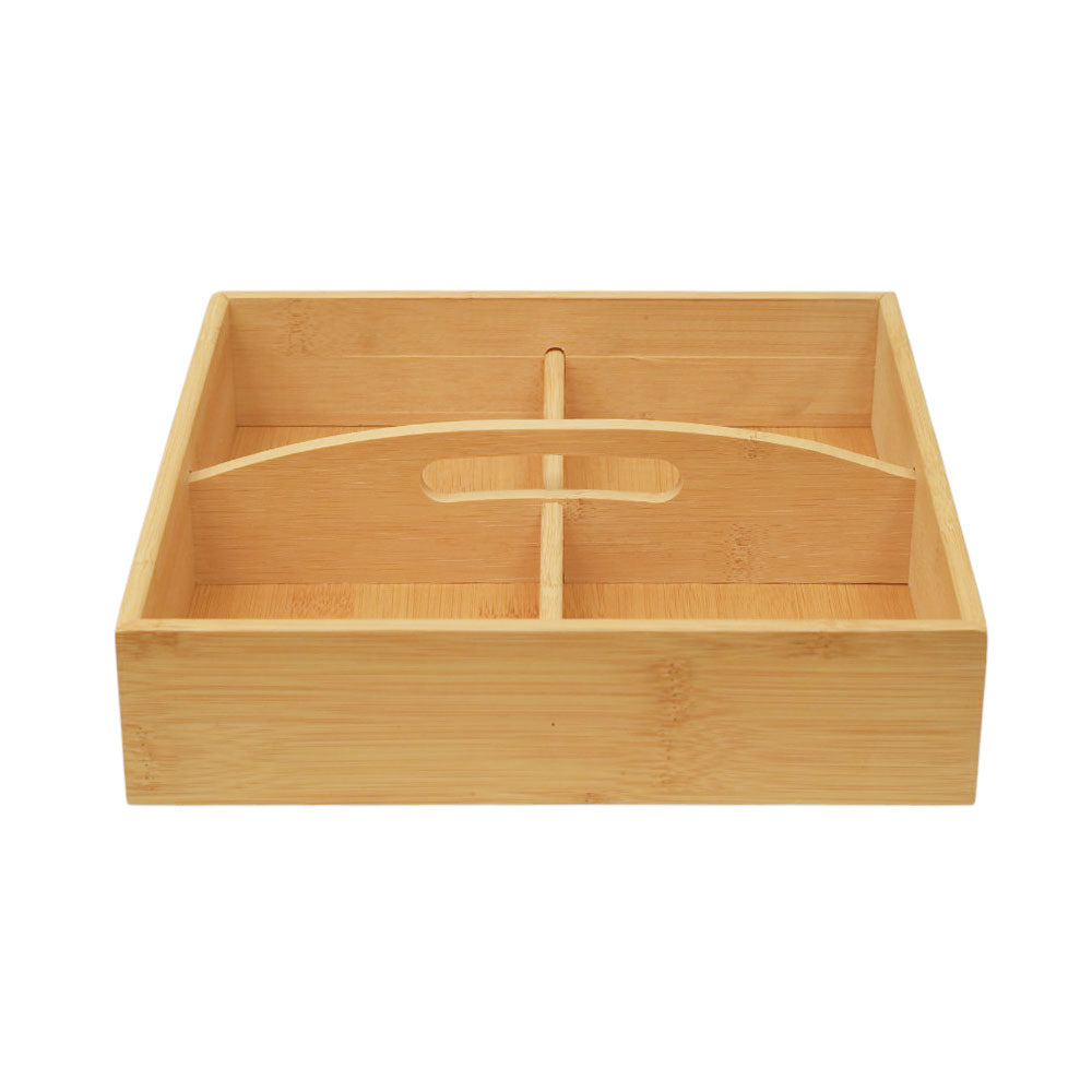 DISH DRY FRUIT WOODEN IR 733-5 Default Title - MamasJan Crockery
