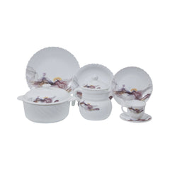 DINNER SET 72PC CORELLY ROUND HZ2577C KC Default Title - MamasJan Crockery