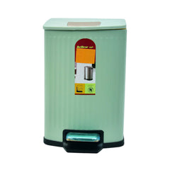DUST BIN IR JF-A7-7L GREEN Default Title - MamasJan Crockery