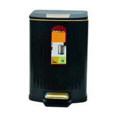DUST BIN IR JF-A7-7L BLACK Default Title - MamasJan Crockery