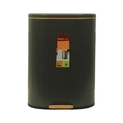 DUST BIN IR JF-F1-12L GREY Default Title - MamasJan Crockery