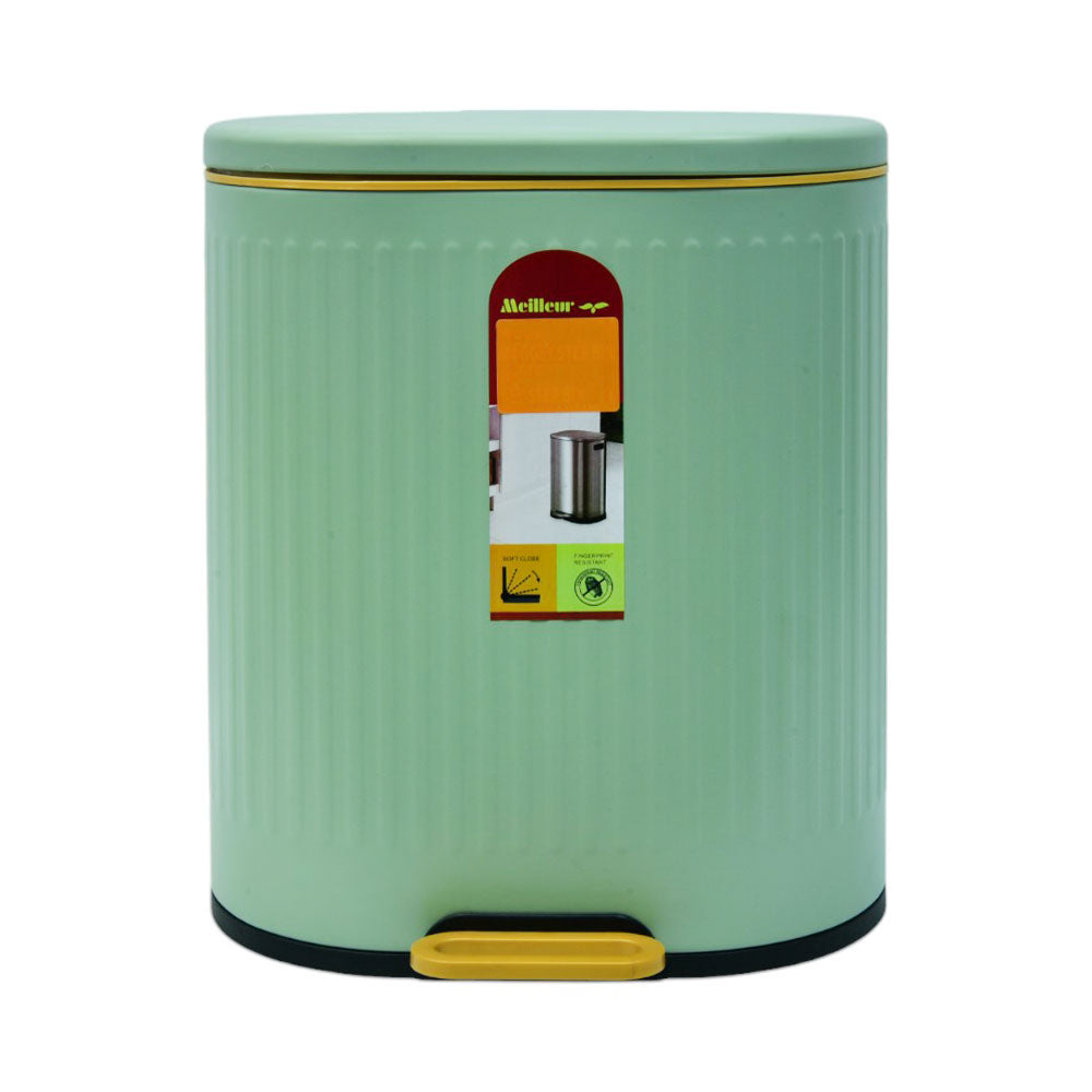 DUST BIN IR JF-F1-9L GREEN Default Title - MamasJan Crockery