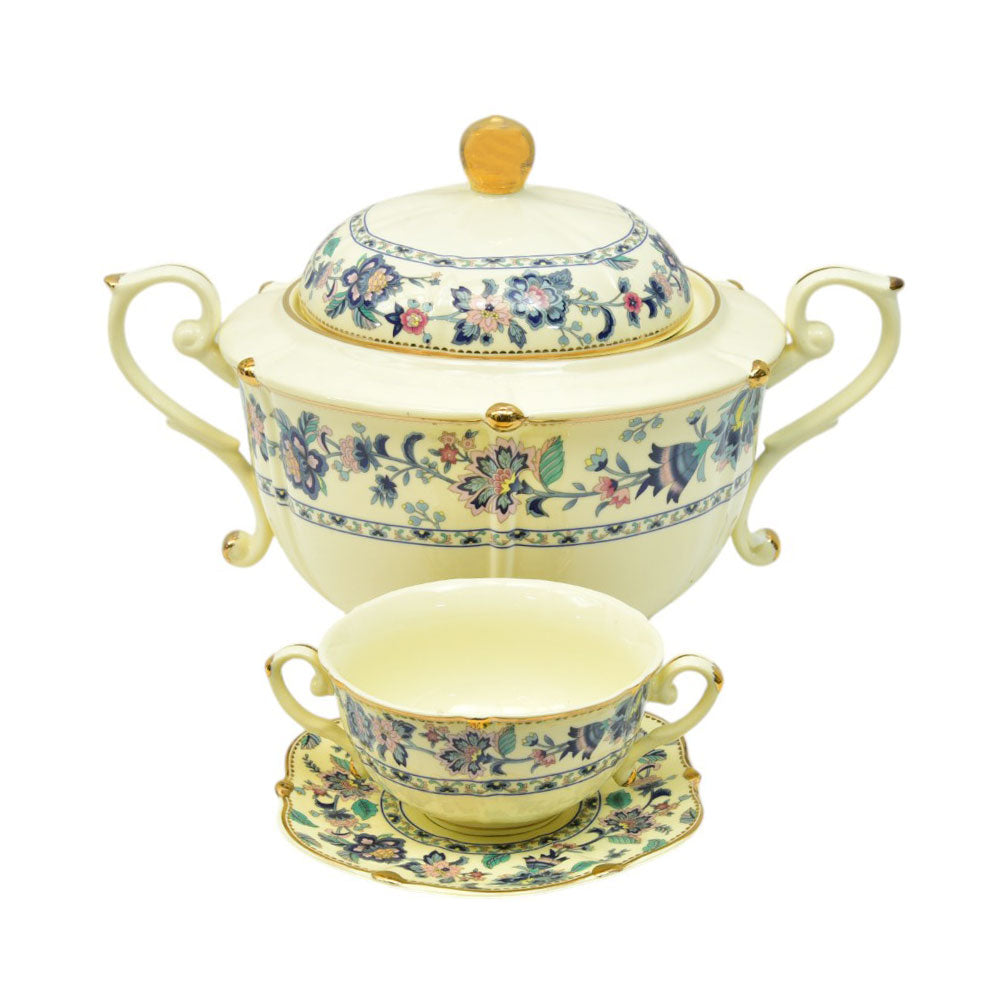 SOUP SET 23PC MORE & MORE KY6954 Default Title - MamasJan Crockery