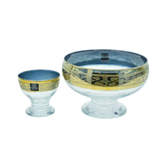 FRUIT SET 7PC PSB HOME & TABLE CUT GOLD L97076-HGB020 Default Title - MamasJan Crockery
