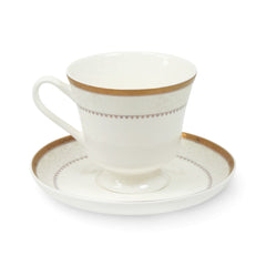 CUP & SAUCER BONE CHINA JH005 TMC (Pack of 6) Default Title - MamasJan Crockery