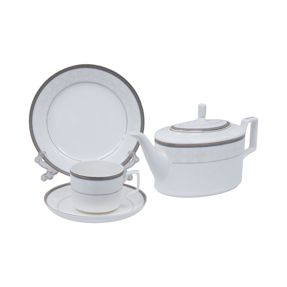 TEA SET 24PC BONE CHINA LD3 AW Default Title - MamasJan Crockery