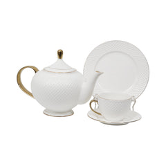 TEA SET 24PC BONE CHINA YHE-GGK1608 RC Default Title - MamasJan Crockery