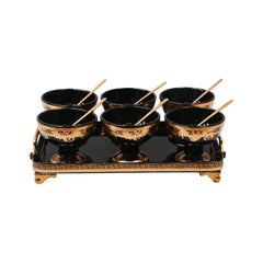 ICE CREAM CUP SET 13PC CS0023-B2 Default Title - MamasJan Crockery