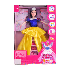 GN800-2 GINA BEAUTY PRINCESS DOLL Default Title - MamasJan Toys
