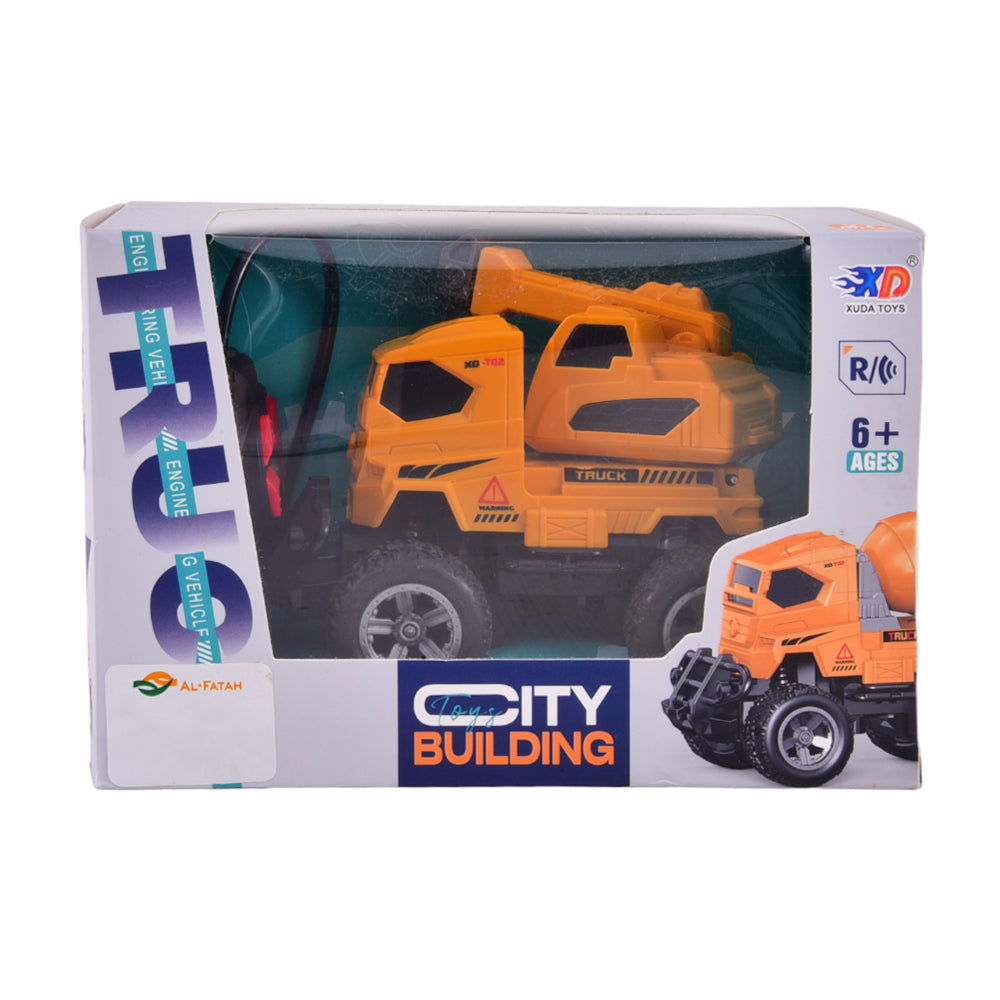 3688-K75A CITY BUILDING CONSTRUCTION TRUCK R/C IR Default Title - MamasJan Toys