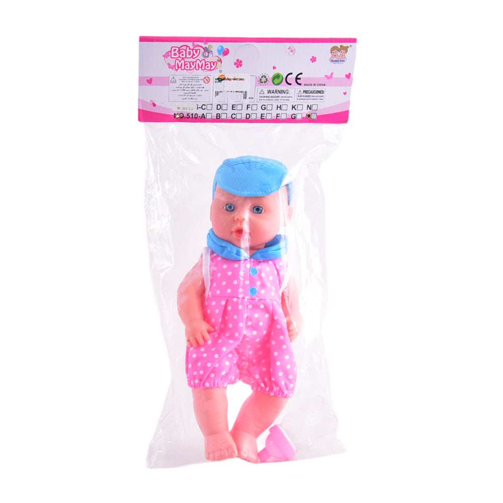 353-J BABY MAY MAY DOLL IN PVC IR Default Title - MamasJan Toys