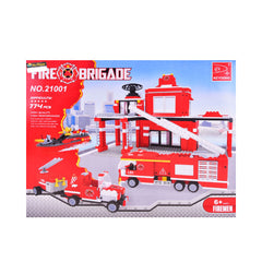 21001 FIRE BRIGADE BLOCKS SET 774PCS IR Default Title - MamasJan Toys