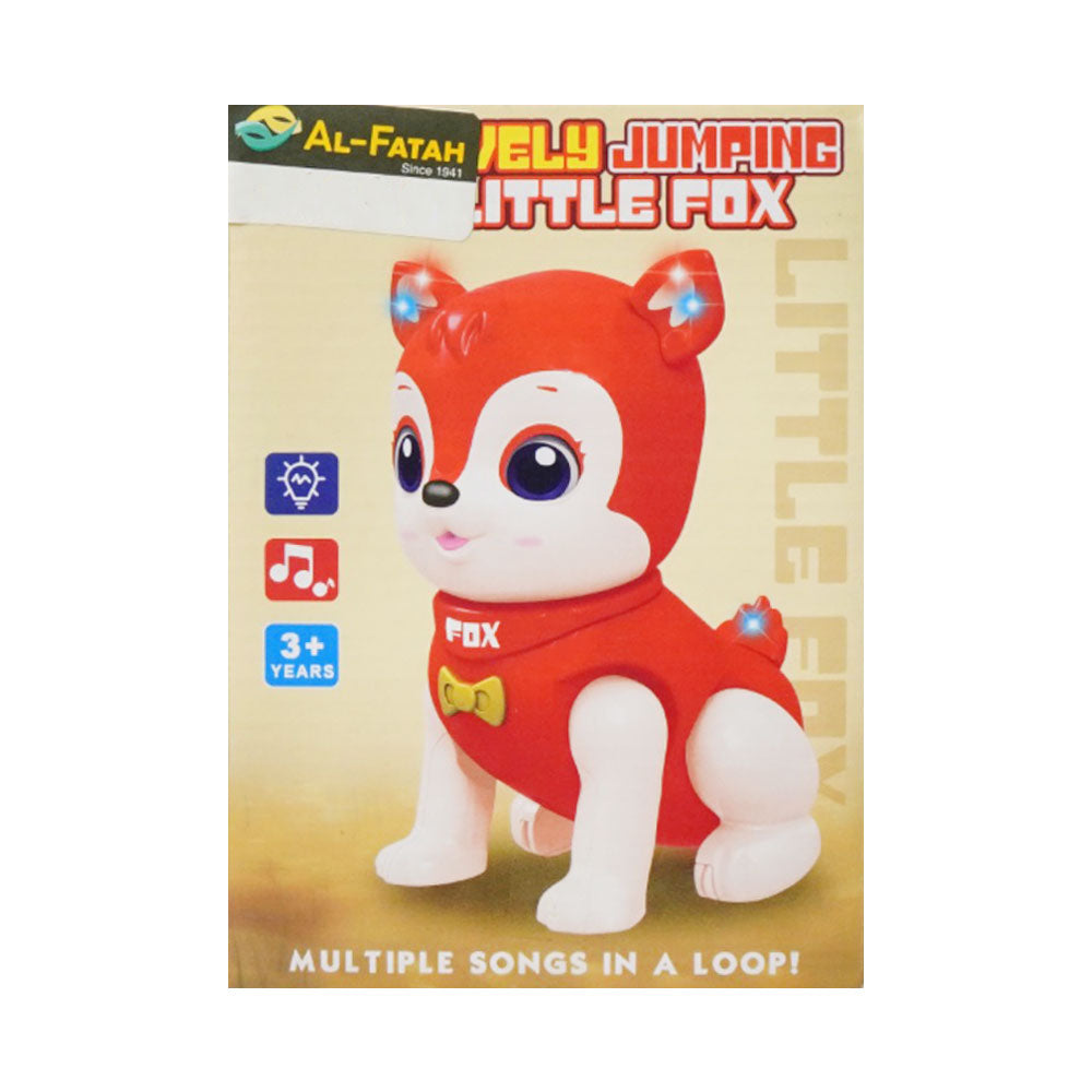 231 LOVELY JUMPING LITTLE FOX IR Default Title - MamasJan Toys