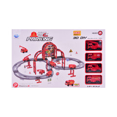 679-402 DIY RESCUE BLOCK PARKING LOT 131PCS Default Title - MamasJan Toys