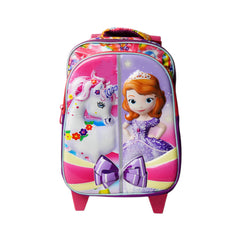 7832 SCHOOL TROLLEY BAG SOFIA&UNICORN 14INCH Default Title - MamasJan Toys