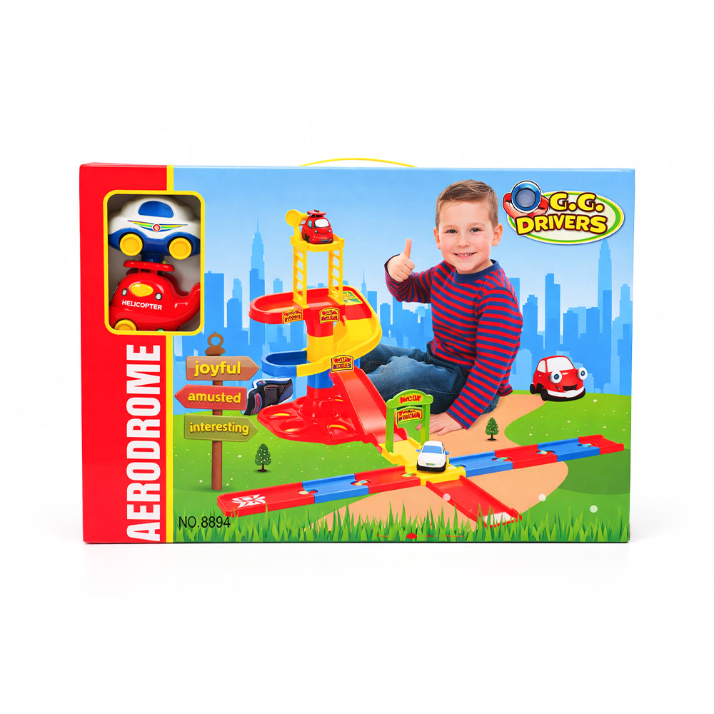 8904 CITY AIRPORT 26PCS Default Title - MamasJan Toys
