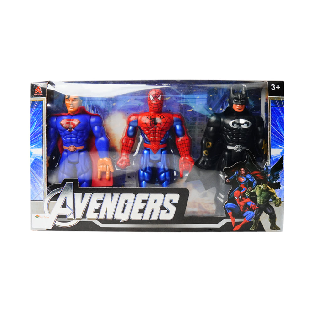 3699-36 MUSICAL AVENGERS FIGURE 3PCS Default Title - MamasJan Toys