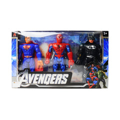 3699-36 MUSICAL AVENGERS FIGURE 3PCS Default Title - MamasJan Toys