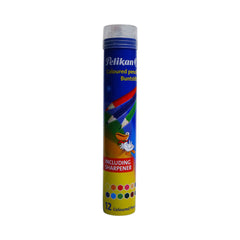 724054 PELIKAN COLOR PENCIL CANE W SHARPENER 12PCS Default Title - MamasJan Toys