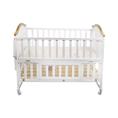 BABY WOODEN COT NZ18 Default Title - MamasJan Toys