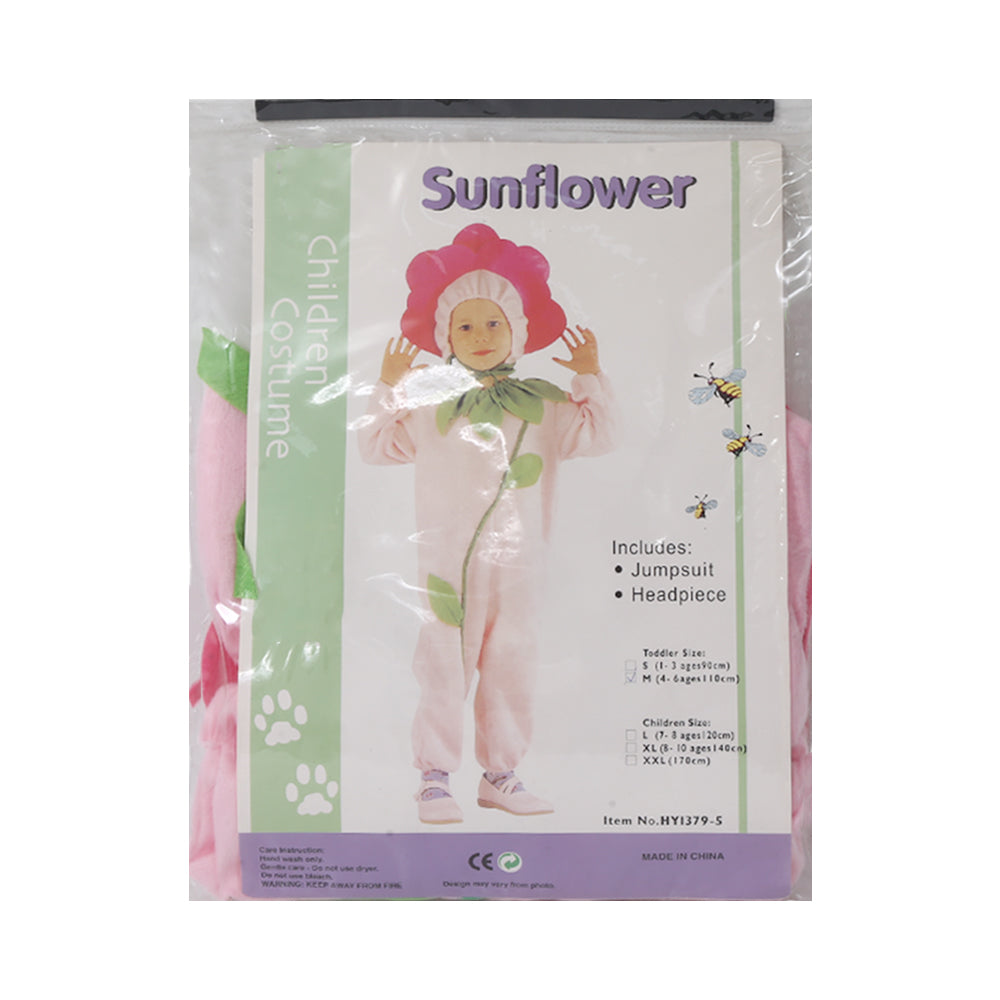 HY1379-5 SUNFLOWER COSTUME M Default Title - MamasJan Toys