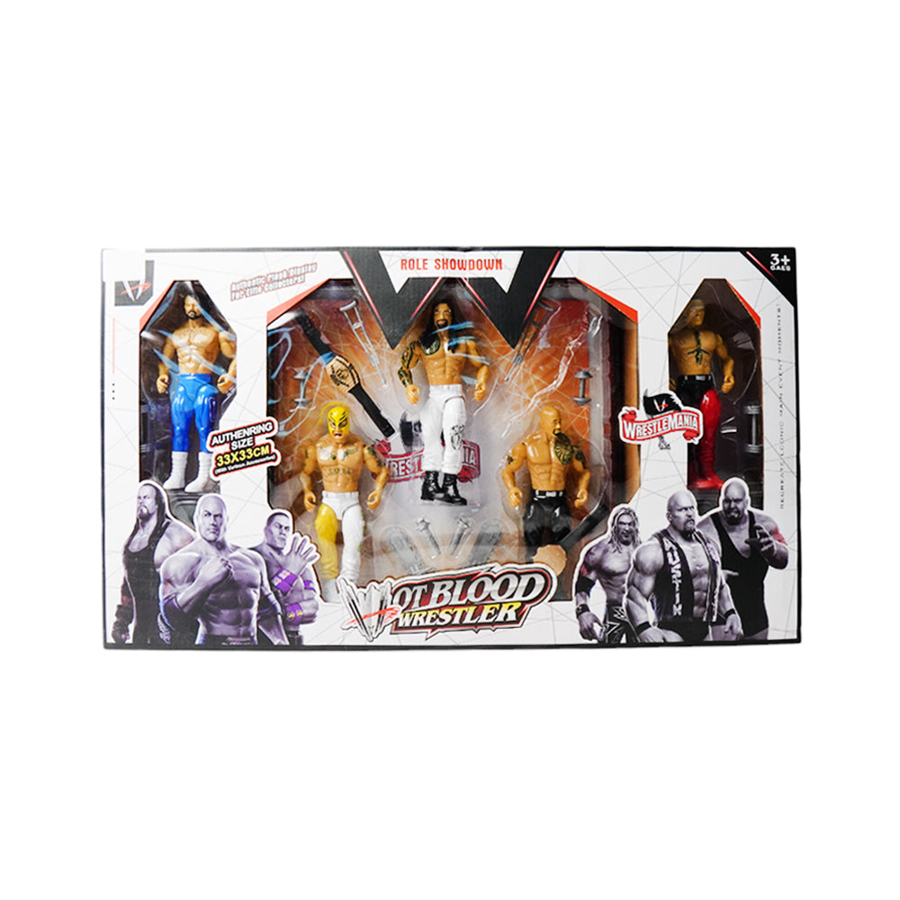 YB2015-C WWE ROLE SHOWDOWN PLAY SET Default Title - MamasJan Toys