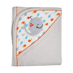 BABY COTTON WRAPPING SHEET HOODED MZS-24 006 Default Title - MamasJan KidsWear