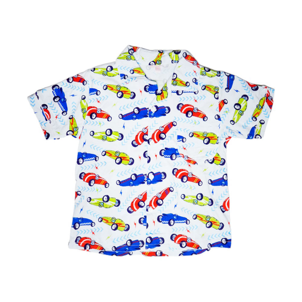 BOYS S/S 2PC SLEEPING SUIT MZS-24 3-4 YEAR THAI Default Title - MamasJan KidsWear
