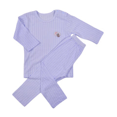 BOYS L/S 2PC PAJAMA SUIT MZS-24 6-9M 111 Default Title - MamasJan KidsWear
