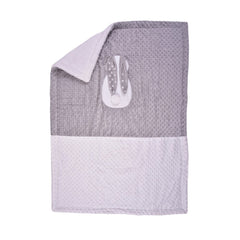 BABY BLANKET QUILTED 90X120 XYBL36-GR Default Title - MamasJan KidsWear