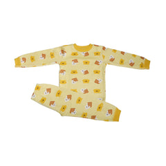 BOYS L/S 2PC PAJAMA SUIT MZW-24 3-4 YEAR 0108 Default Title - MamasJan KidsWear