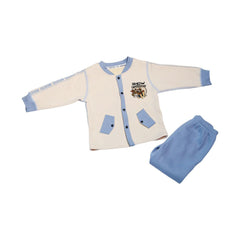 BOYS L/S 2PC PAJAMA SUIT MZW-24 6-9M 39 Default Title - MamasJan KidsWear