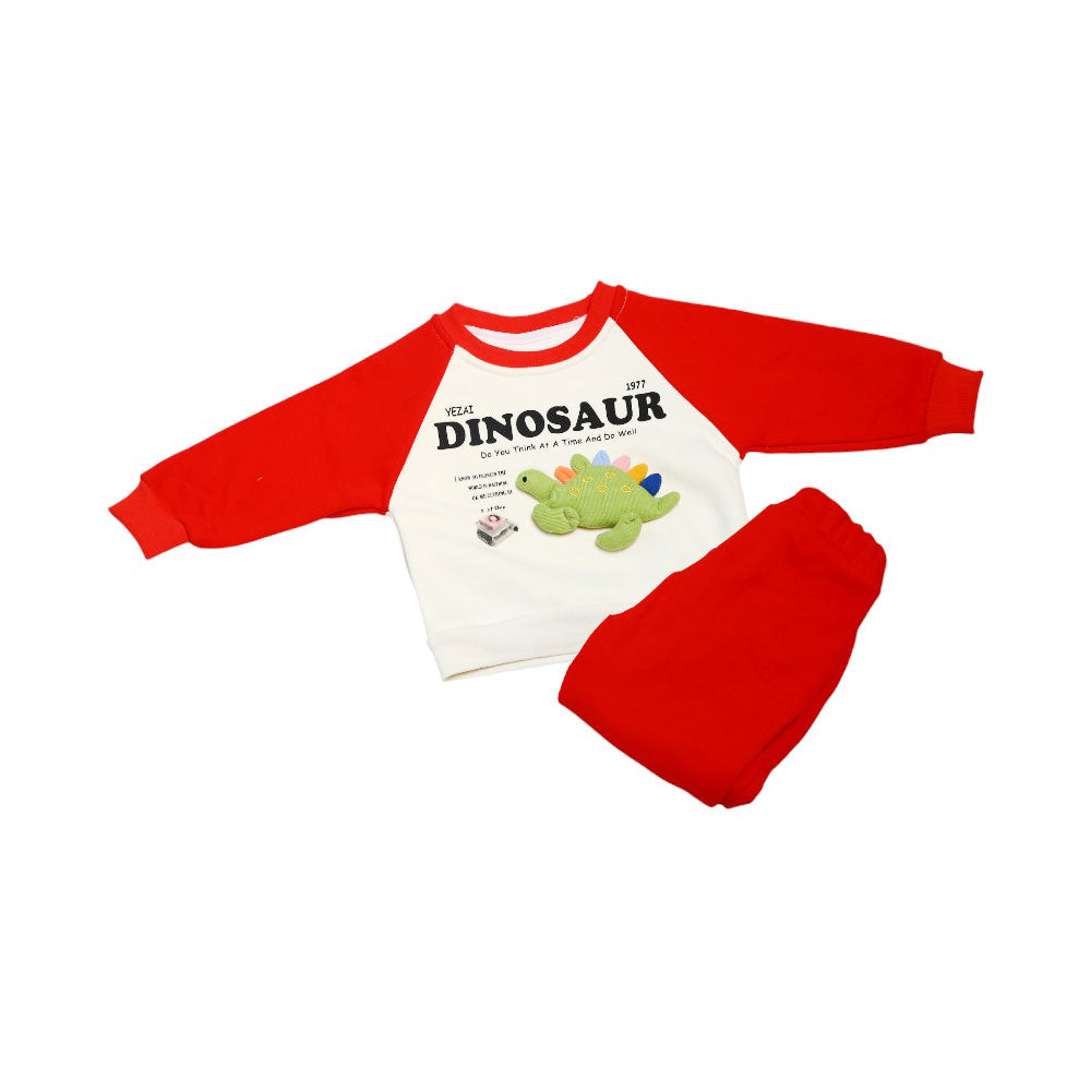 BOYS L/S 2PC PAJAMA SUIT MZW-24 3-6M 01018B Default Title - MamasJan KidsWear
