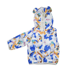BOYS L/S PUFFER JACKET HOODED MZW-24 3-6M 60 Default Title - MamasJan KidsWear