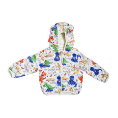 BOYS L/S PUFFER JACKET HOODED MZW-24 3-6M 54 Default Title - MamasJan KidsWear