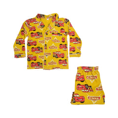 BOYS L/S 2PC SLEEPING SUIT F/O MZW-24 3-4 YEAR NO7 Default Title - MamasJan KidsWear