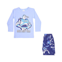 BOYS L/S 2PC SLEEPING SUIT CHR MZW-24 18-24M N-19 Default Title - MamasJan KidsWear