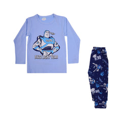 BOYS L/S 2PC SLEEPING SUIT CHR MZW-24 4-5 YEAR N-19 Default Title - MamasJan KidsWear