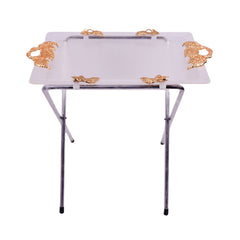 ACRYLIC FOLDING TABLE 2043 Default Title - MamasJan Household