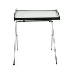 FOLDING TABLE ACRYLIC WHITE/BLACK Default Title - MamasJan Household