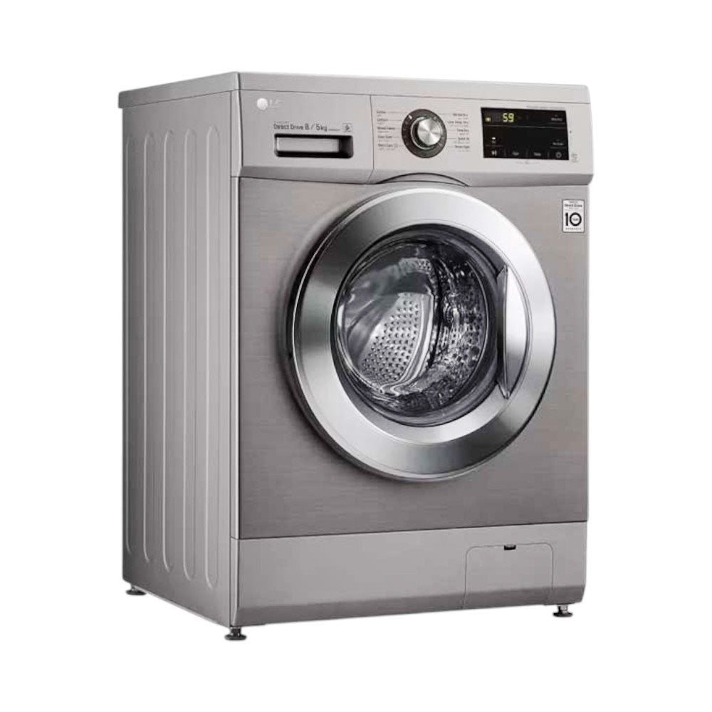 LG WASHING MACHINE 8/5 KG F4J3TMG5P Default Title - MamasJan Electronics