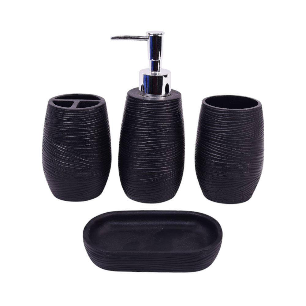 BATHROOM SET 4PC IR SMS-881 Default Title - MamasJan Decoration