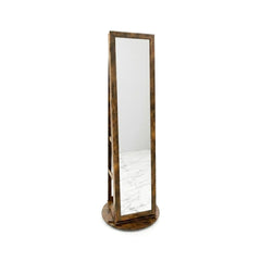 DRESSING MIRROR W JEWELLERY CABINET IR QH-7021L Default Title - MamasJan Décor
